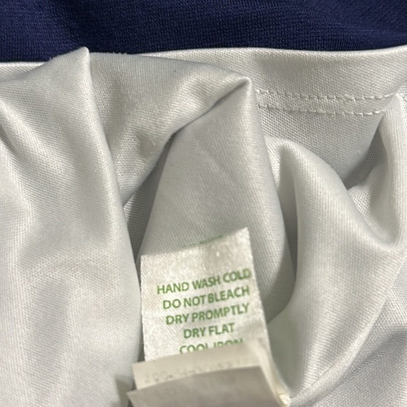 Lilly Pulitzer Kris Dress Navy & Green Size S - Picture 10 of 11